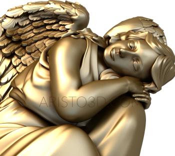 Angels (AN_0030) 3D model for CNC machine